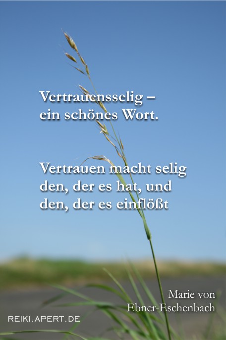 Vertrauen-Zitat